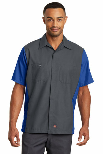 Red Kap SY20 Short Sleeve Ripstop Crew Shirt