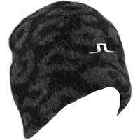 Ladies J. Lindeberg Benolt Beanie Hat in Black