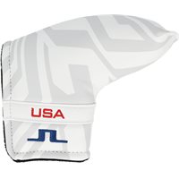 J. Lindeberg Blade Team USA Headcover in US Golf White