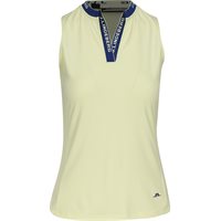 Ladies J. Lindeberg Leya Sleeveless Shirt in Wax Yellow