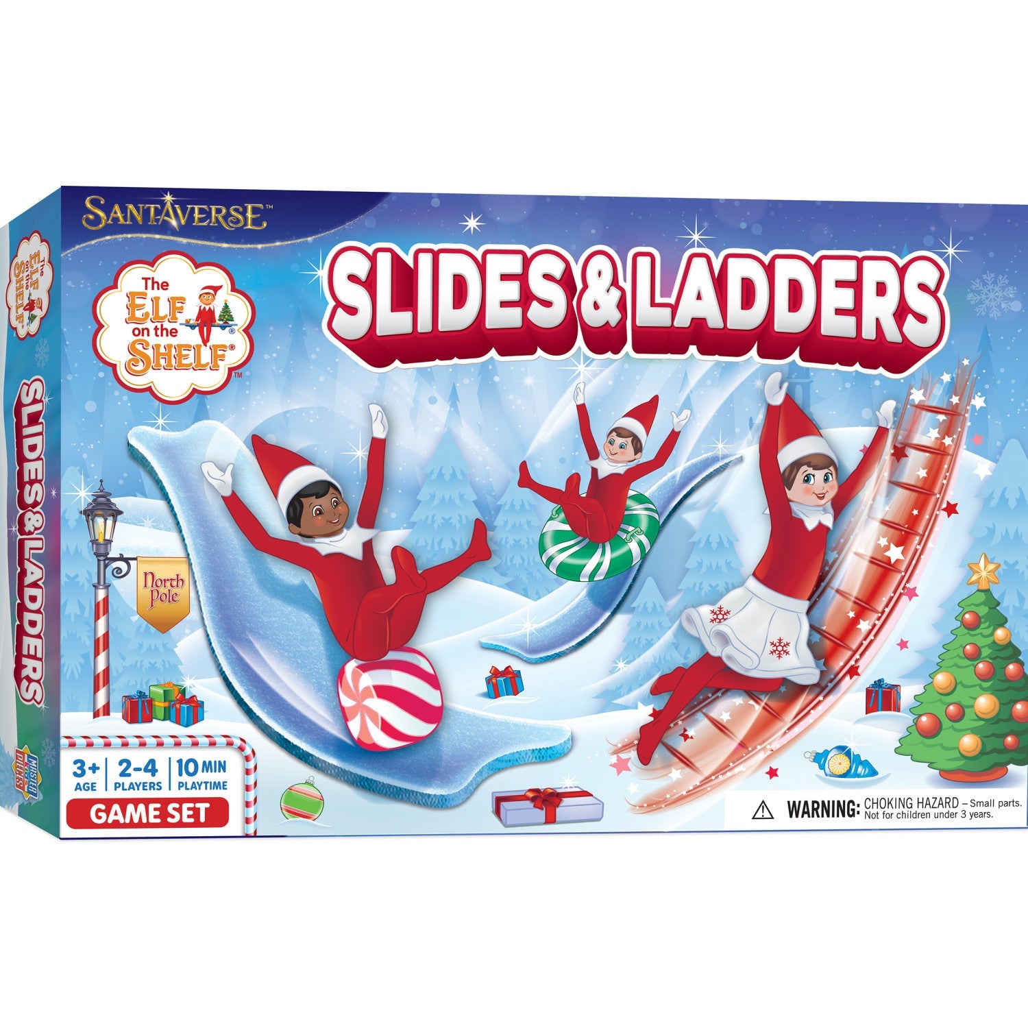 Elf on the Shelf – Slides and Ladders Board Game