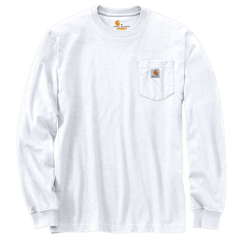 K126 – Loose Fit Heavyweight Long-Sleeve Pocket T-Shirt