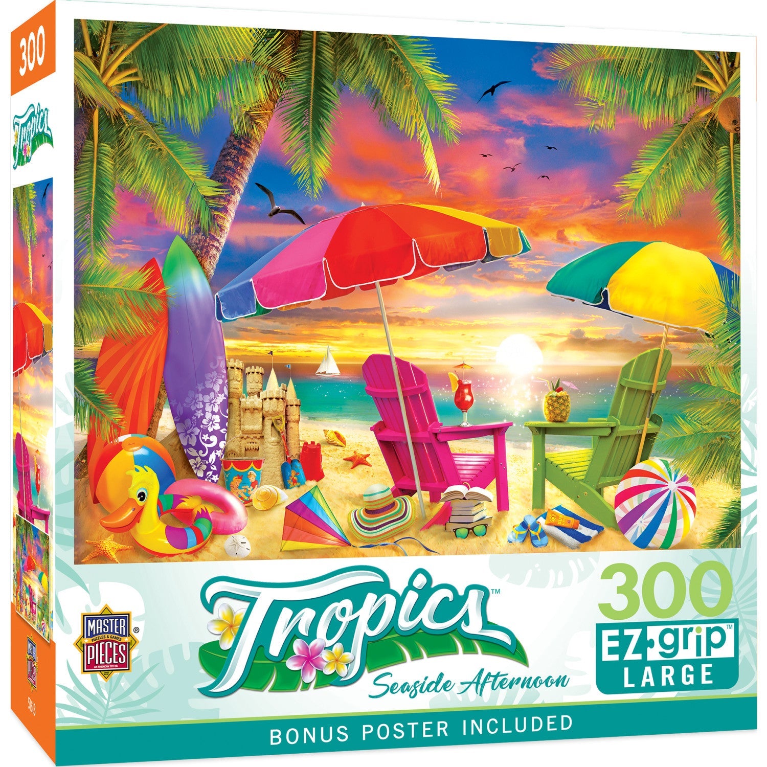 Tropics – Seaside Afternoon 300 Piece EZ Grip Jigsaw Puzzle