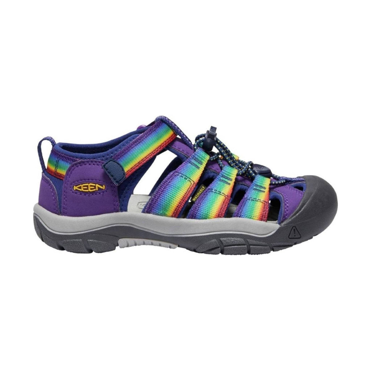 KEEN Big Kids’ Newport H2 – Multi/Tillandsia Purple