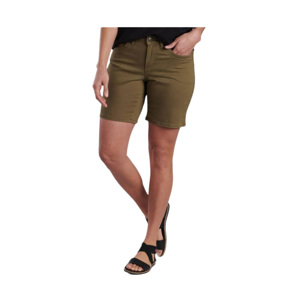 Kuhl Women’s Kontour Short 8 – Olive – ONLINE STORE CREDIT/EXCHANGE ONLY