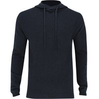 Linksoul Waffle Hoodie Outerwear in Dark Navy 1