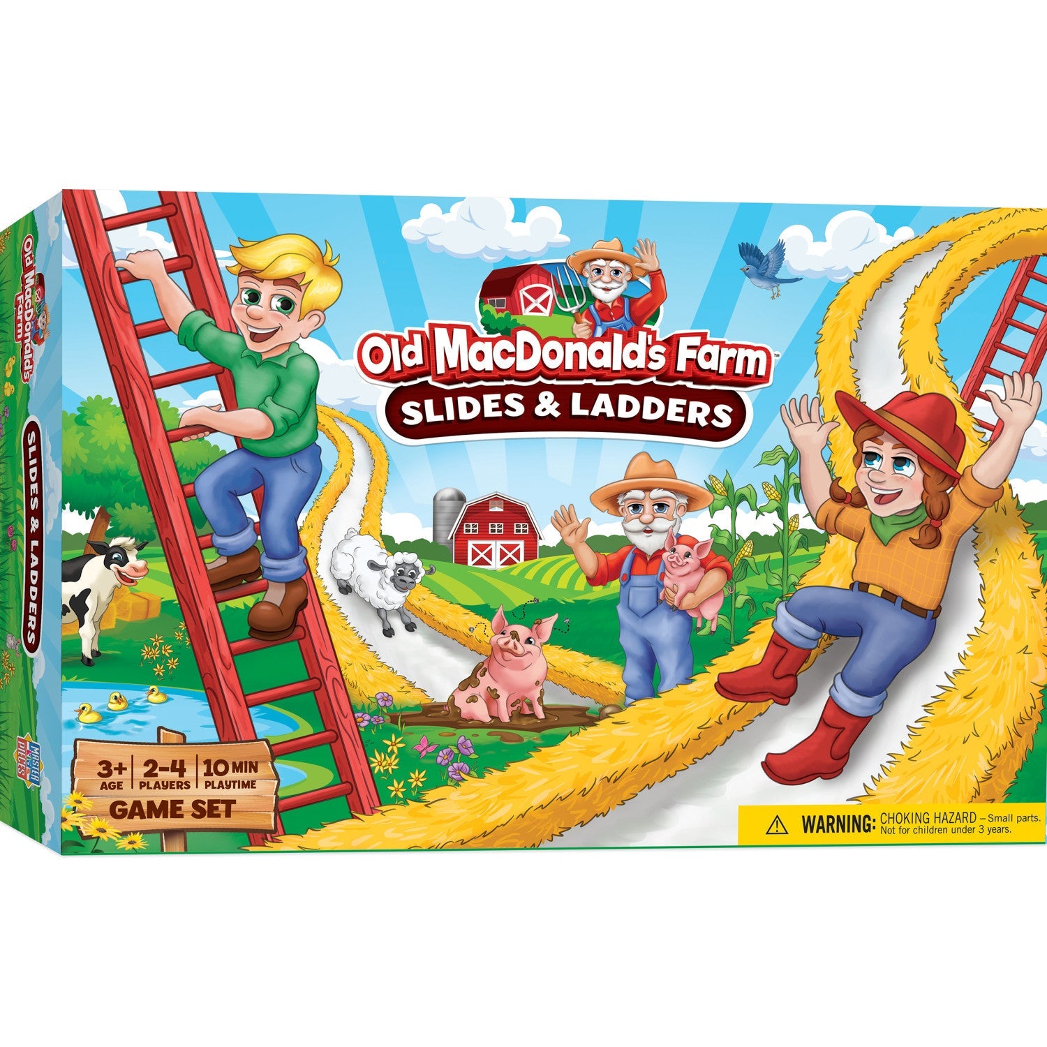 Old MacDonald’s Farm – Slides & Ladders Board Game