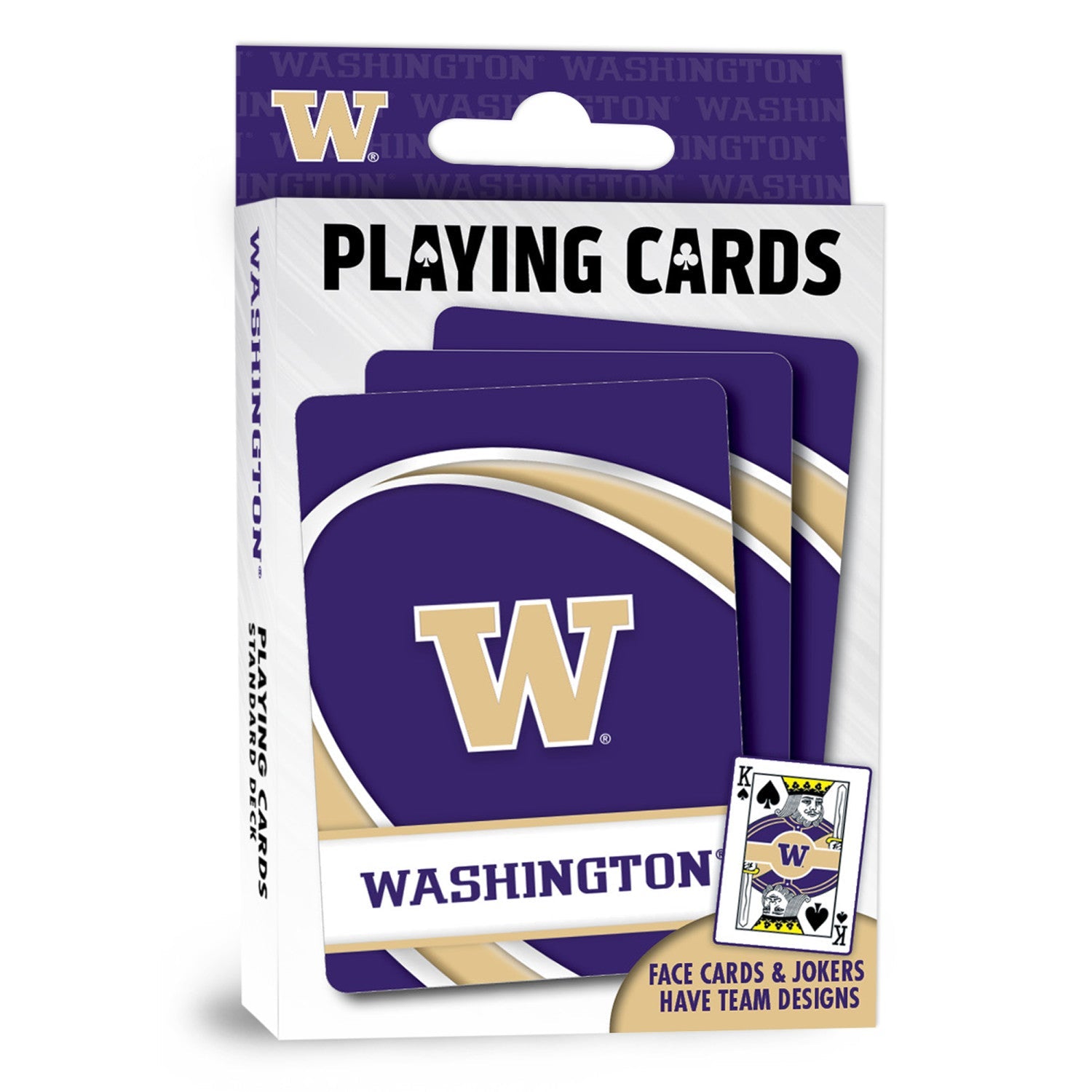 Washington Huskies Playing Cards – 54 Card Deck