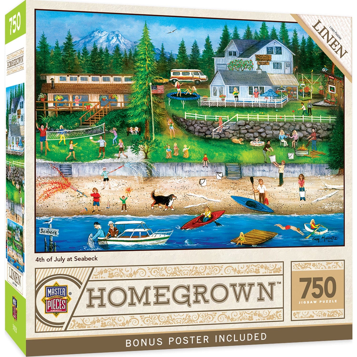 Homegrown – 4th of July at Seabeck 750 Piece Jigsaw Puzzle