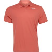 Nike Dri-Fit Victory Shirt in Madder Root / White