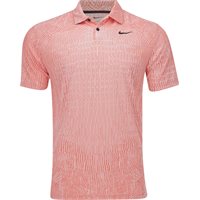 Nike DriFit ADV Tour Shirt in Guava Ice / Madder Root / Black