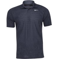 Nike DriFit ADV Tour Shirt in Light Carbon / Armory Navy / White