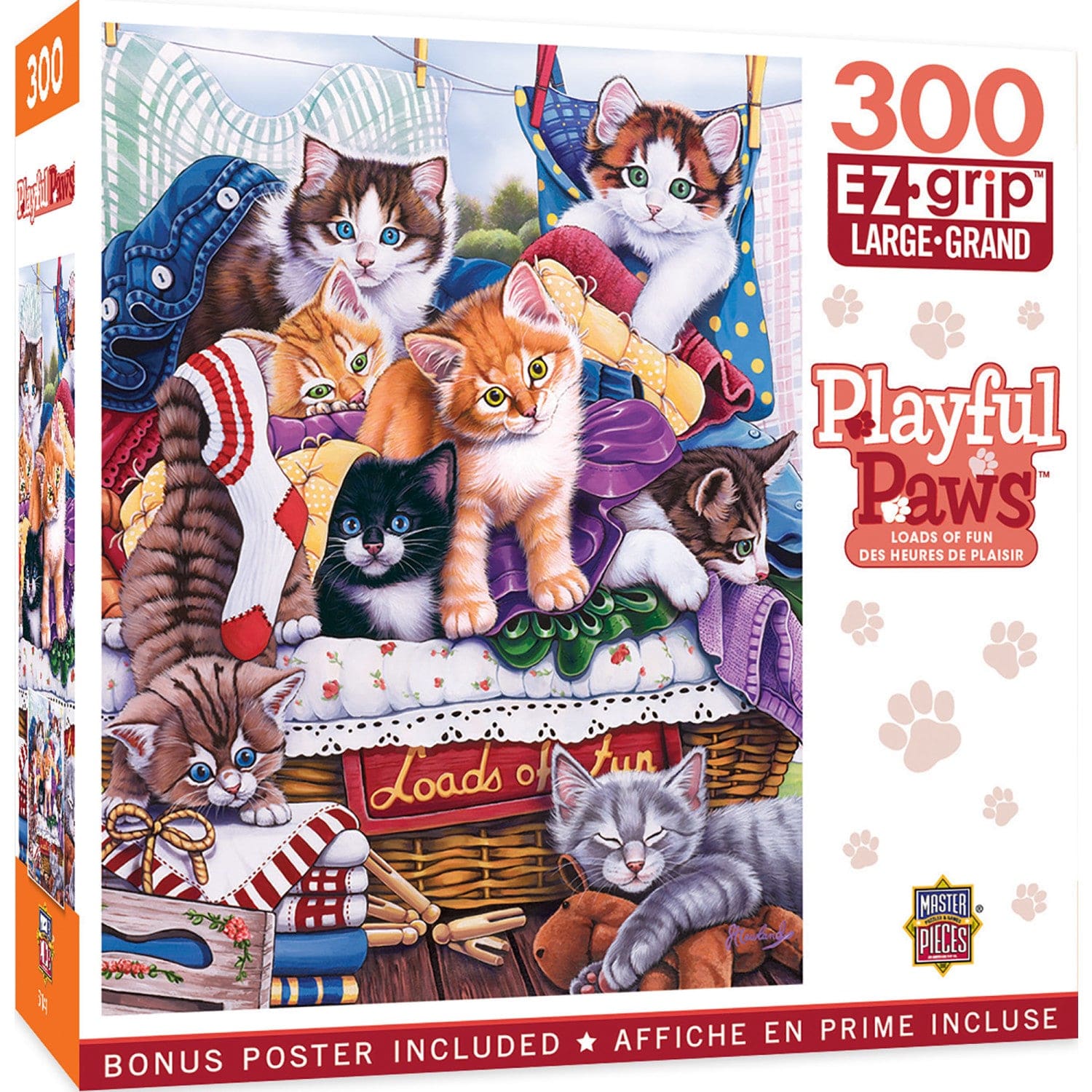 Playful Paws – Loads of Fun 300 Piece EZ Grip Jigsaw Puzzle