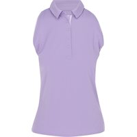 Ladies Puma Mattr Peak Sleeveless Shirt in Vivid Violet