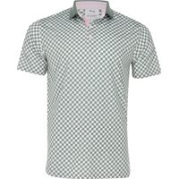 Puma Puma X AP Mattr Checkered Shirt in White Glow / Eucalyptus