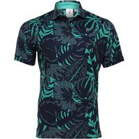 Puma PUMA X PTC Palm Glitch Shirt in Deep Navy / Sparkling Green