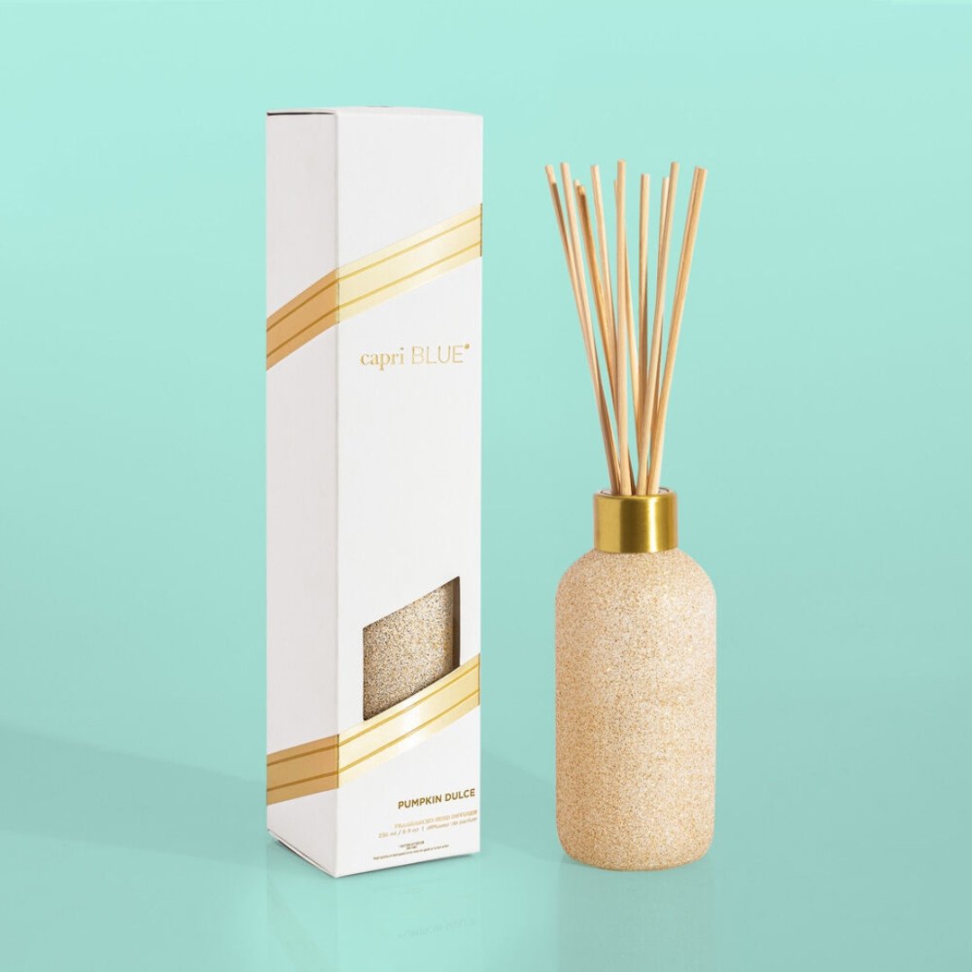 Pumpkin Dulce Glam Reed Diffuser 8 oz