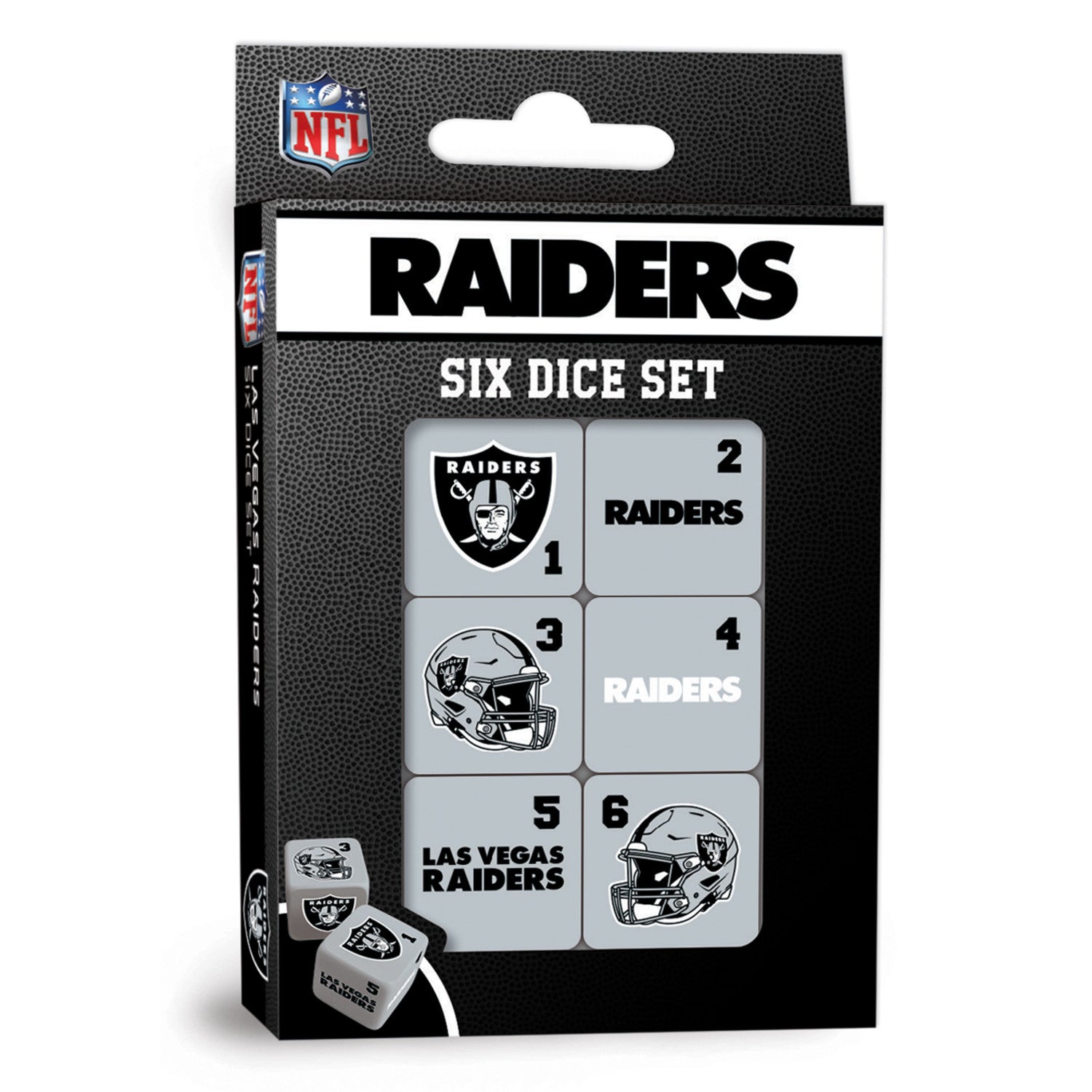 Las Vegas Raiders Dice Set – 19mm