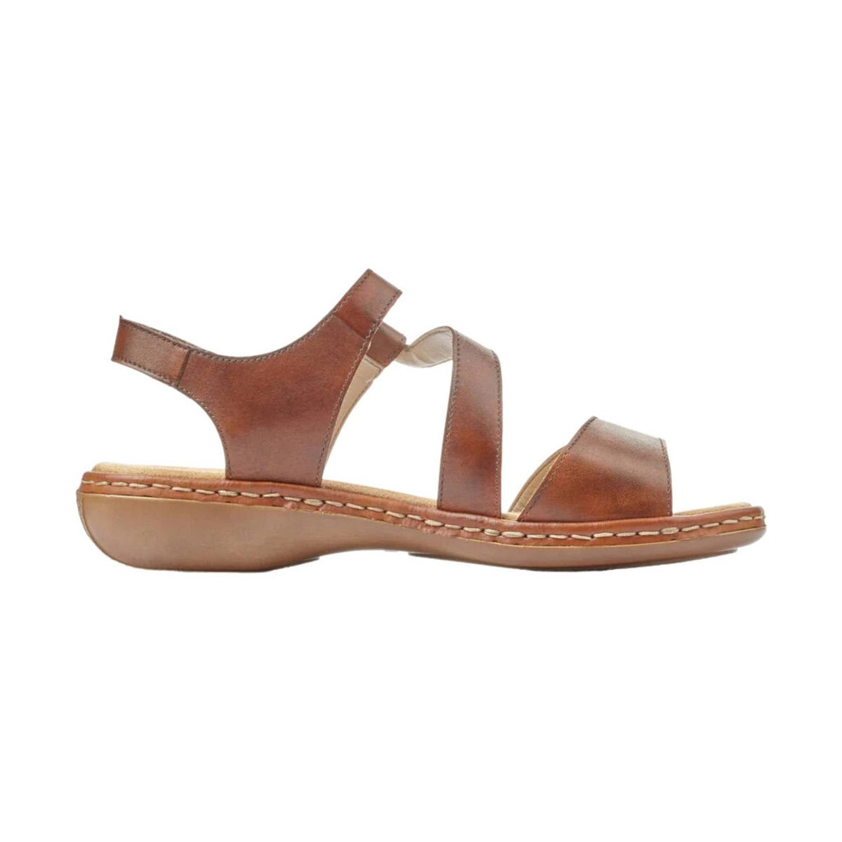 Rieker Women’s Regina Sandal – Brown