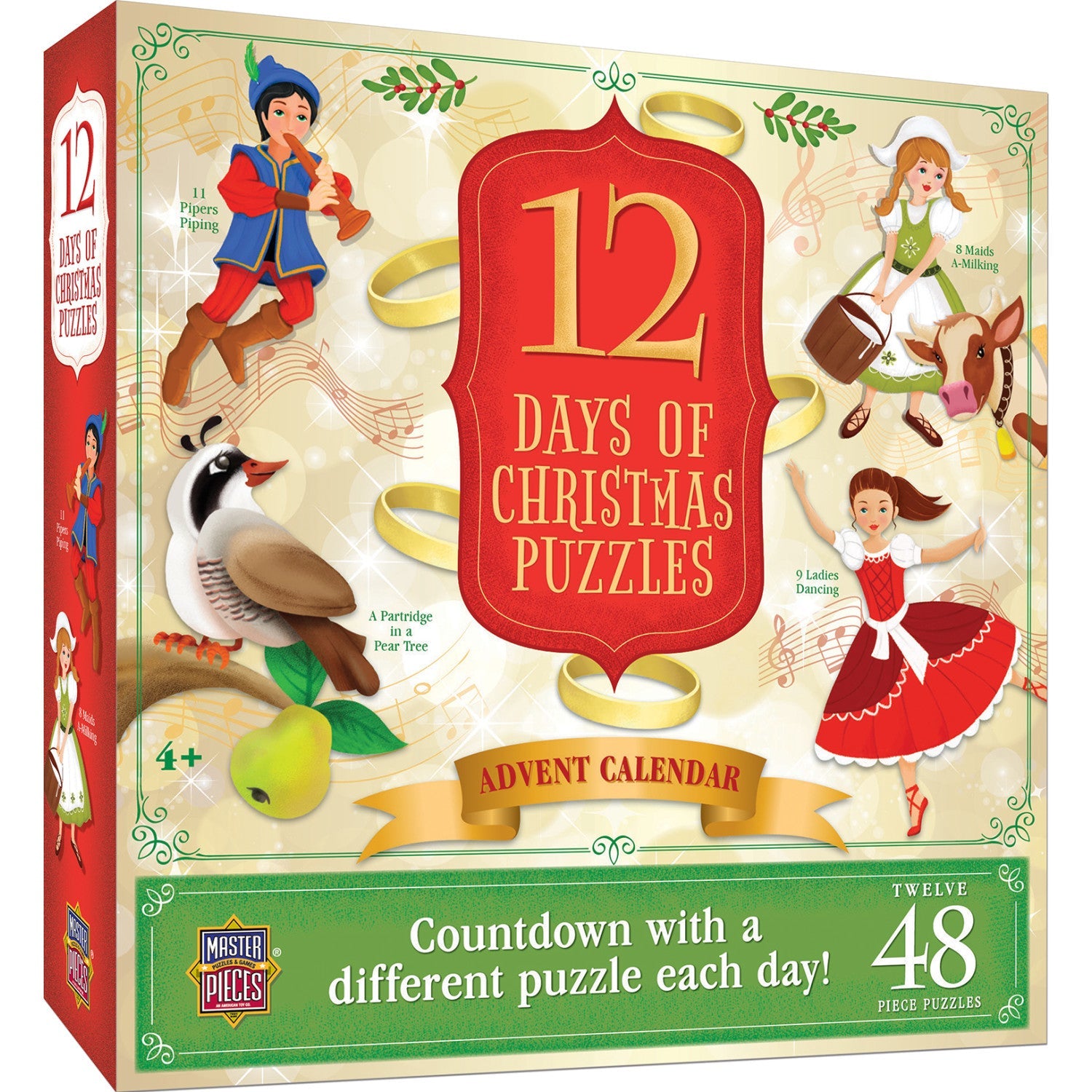 12 Days of Christmas Jigsaw Puzzles – Advent Calendar