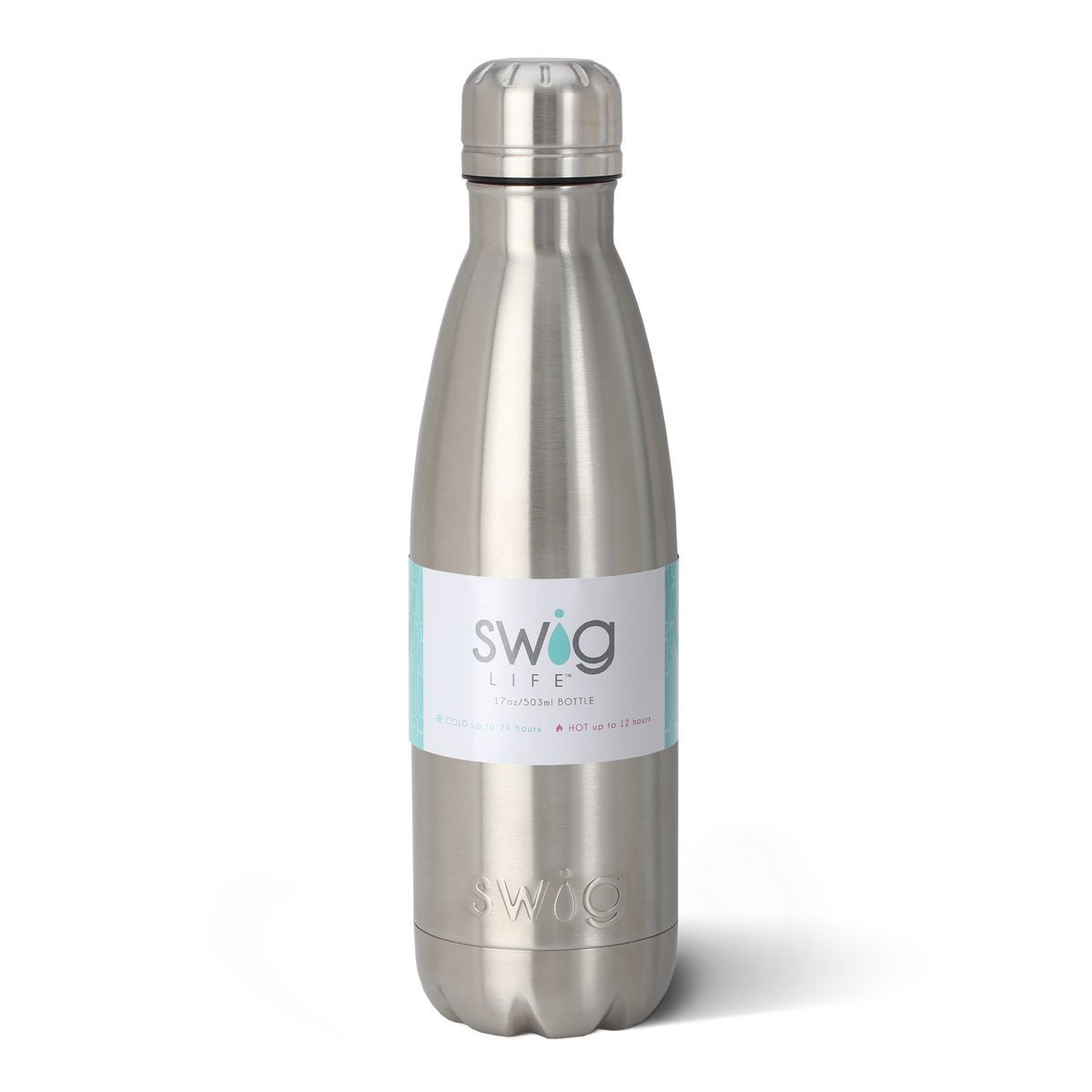 SWIG 17oz Stainless Steel Bottle with Lid