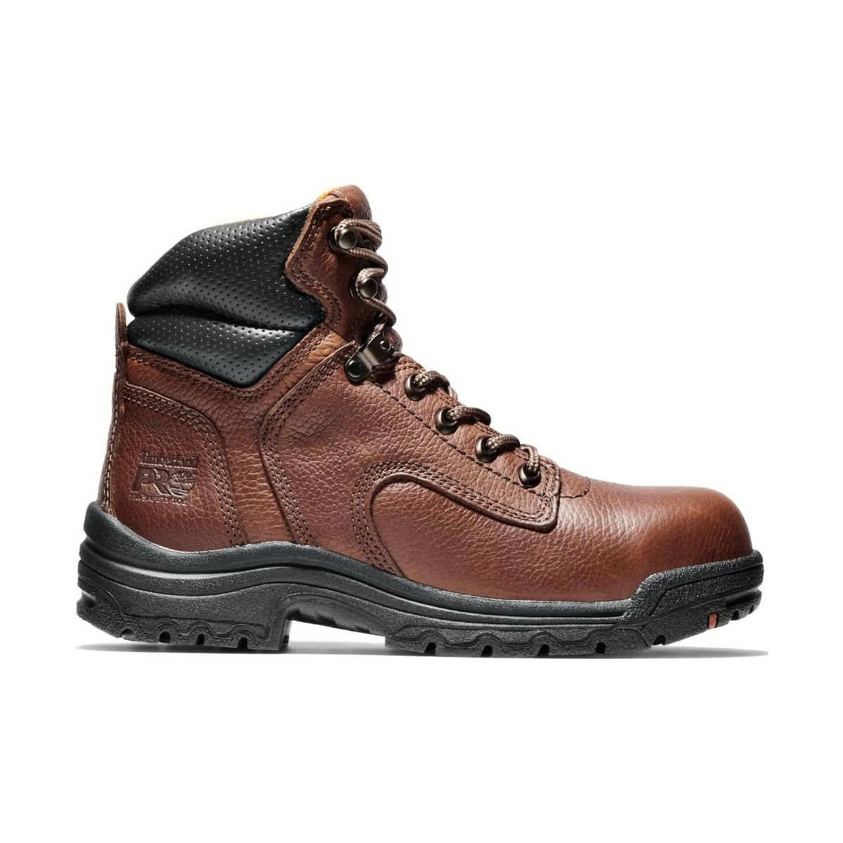 Timberland Pro Women`s Titan 6 Inch Alloy Toe Boot – Coffee Full Grain