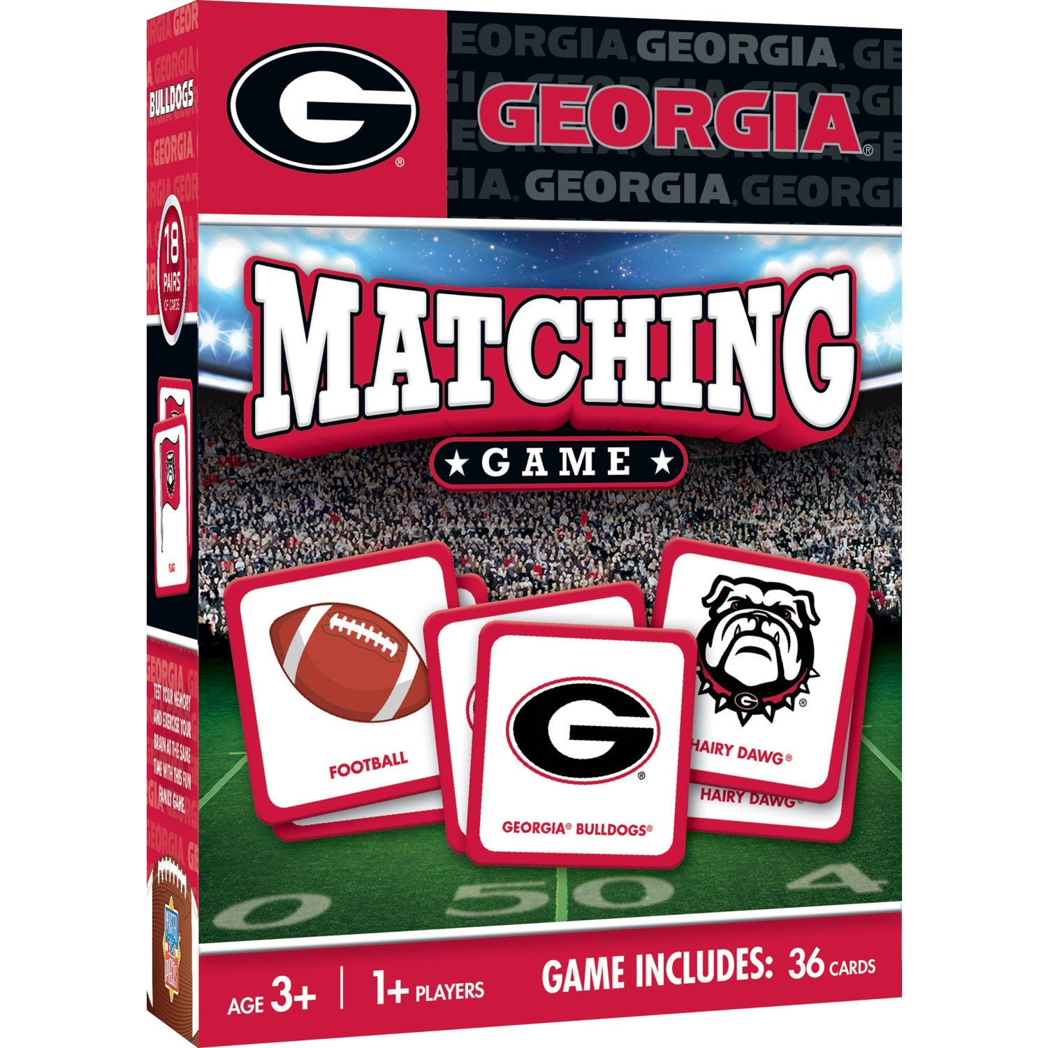 Georgia Bulldogs Matching Game