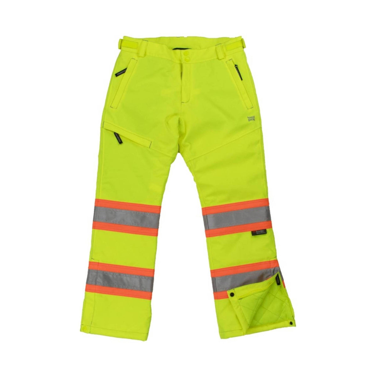 Tough Duck Women’s Insulated Flex Safety Pant – Fluorescent Green