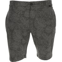 TravisMathew Go Fish Shorts in Heather Grey Pinstripe