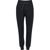 Ladies TravisMathew SkyLoft Soft Tie Jogger Pants in Black