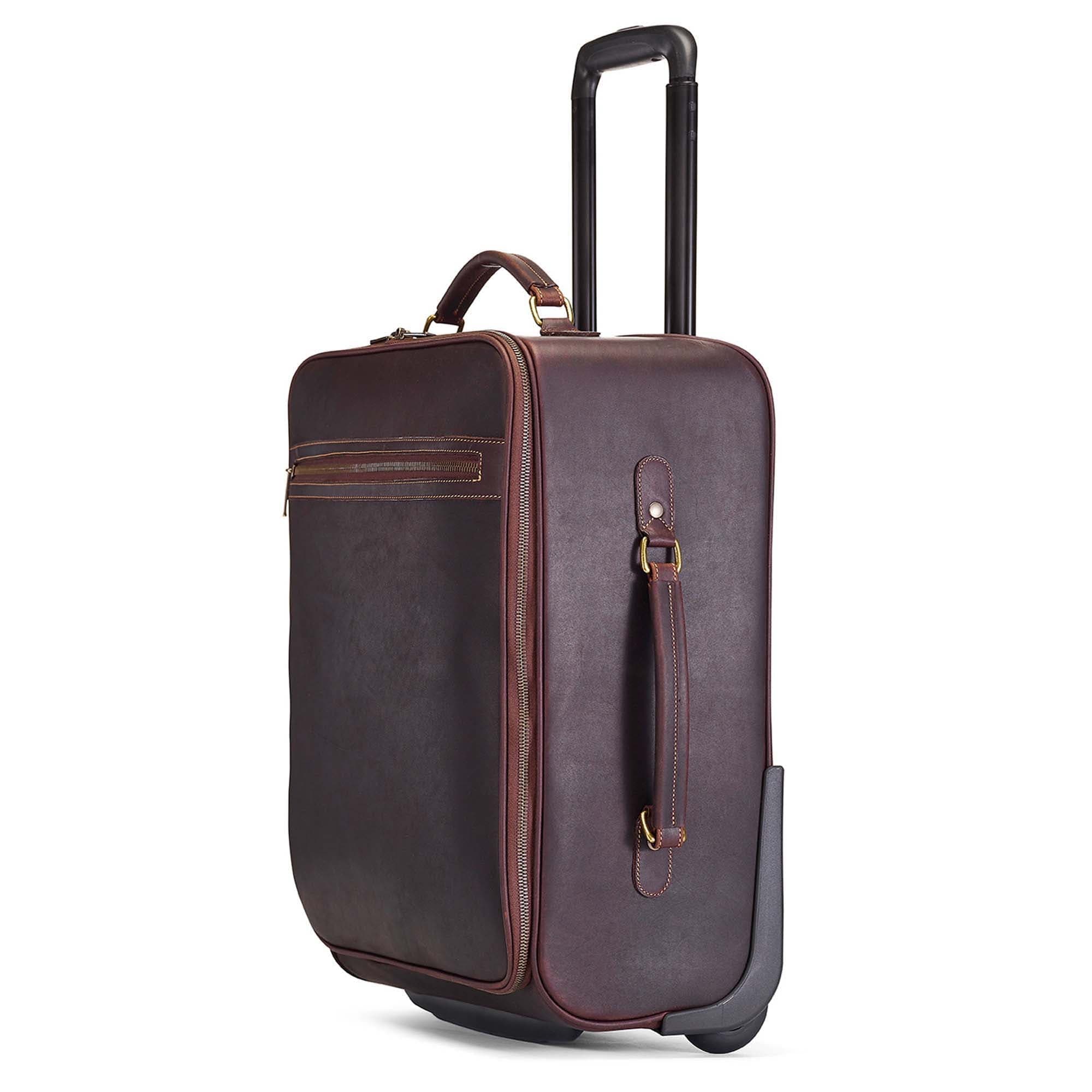 Tusting Leather Shuttle Cabin Bag