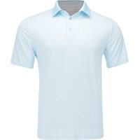 Under Armour UA Playoff 3.0 Crane Drift Print Shirt in Sky Blue