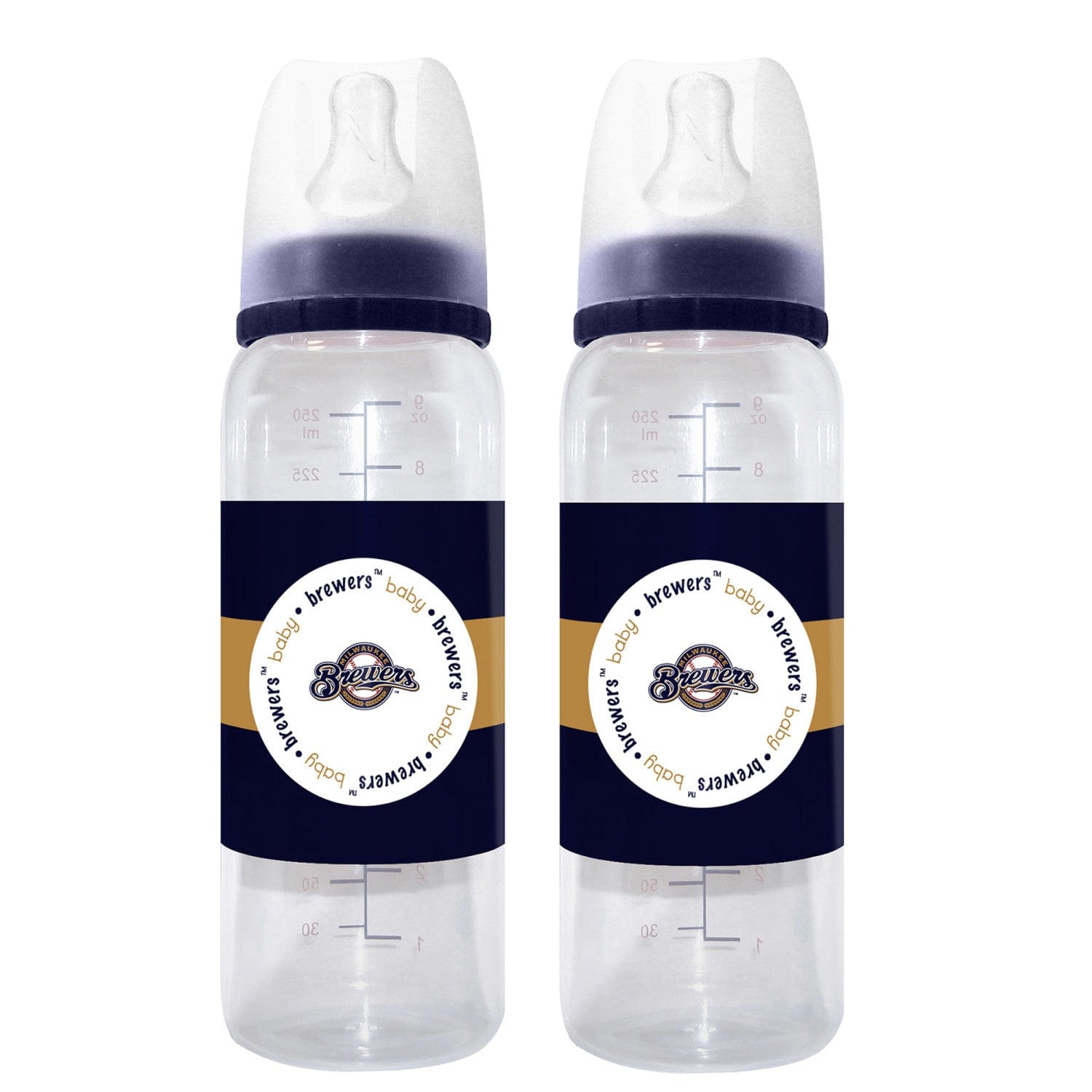 Milwaukee Brewers – Baby Bottles 9oz 2-Pack