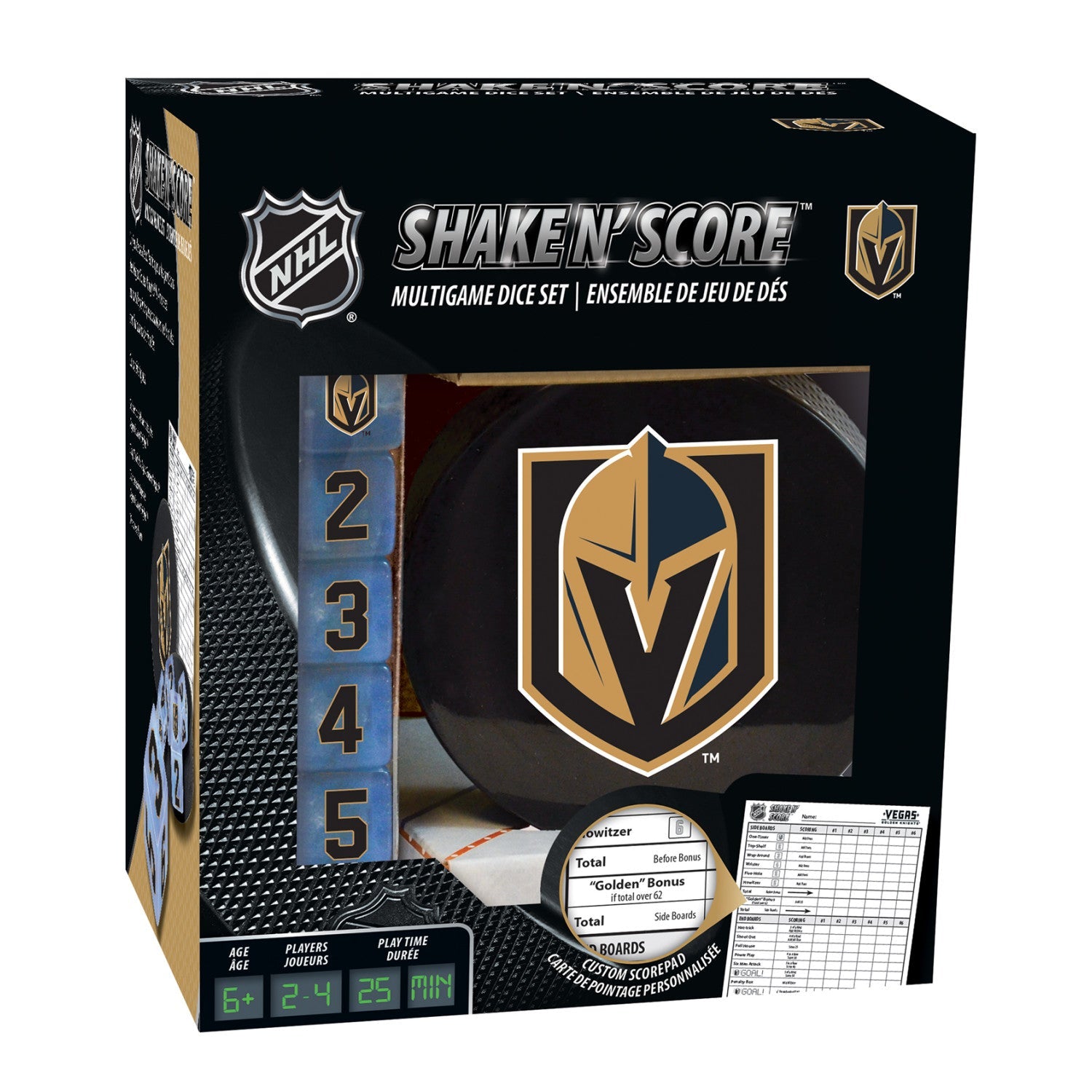 Las Vegas Golden Knights Shake n’ Score