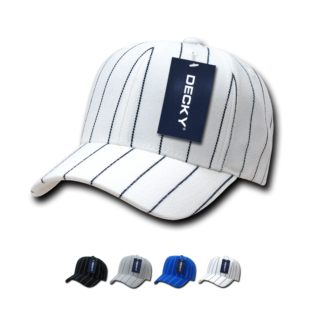 Decky 208 Pin Stripe Baseball Hat